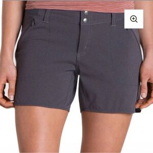 Kuhl - Active Strattus 5" Hiking Shorts, Charcoal Gray Carbon - Size 14